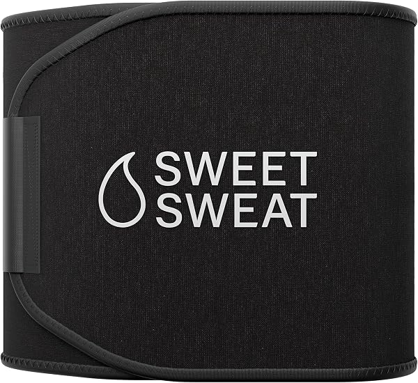 Sports Research Sweet Sweat® Waist Trimmer Extra-Coverage - XL (Black)