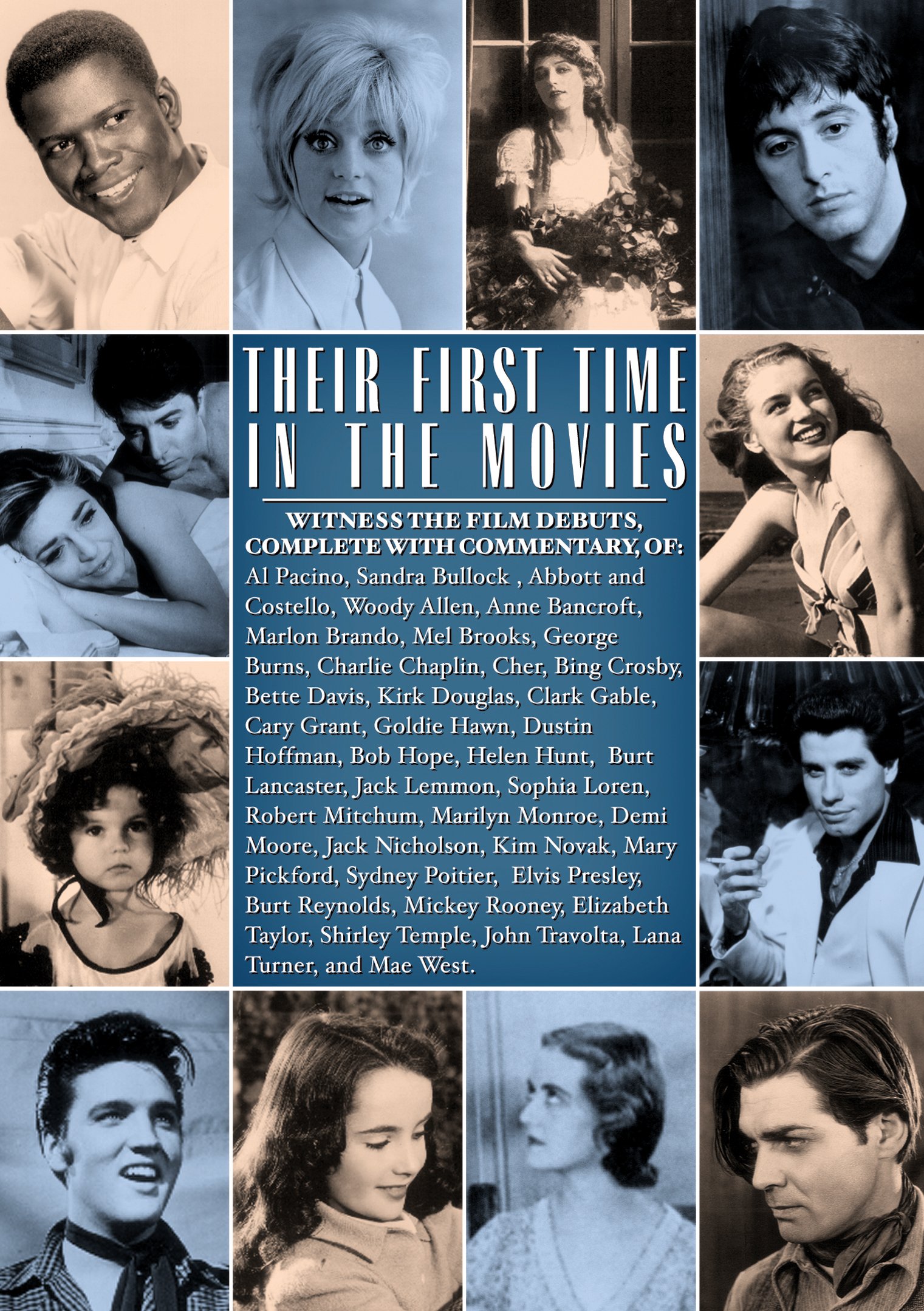 Their First Time in the Movies DVD para Noches de Cine Clásico