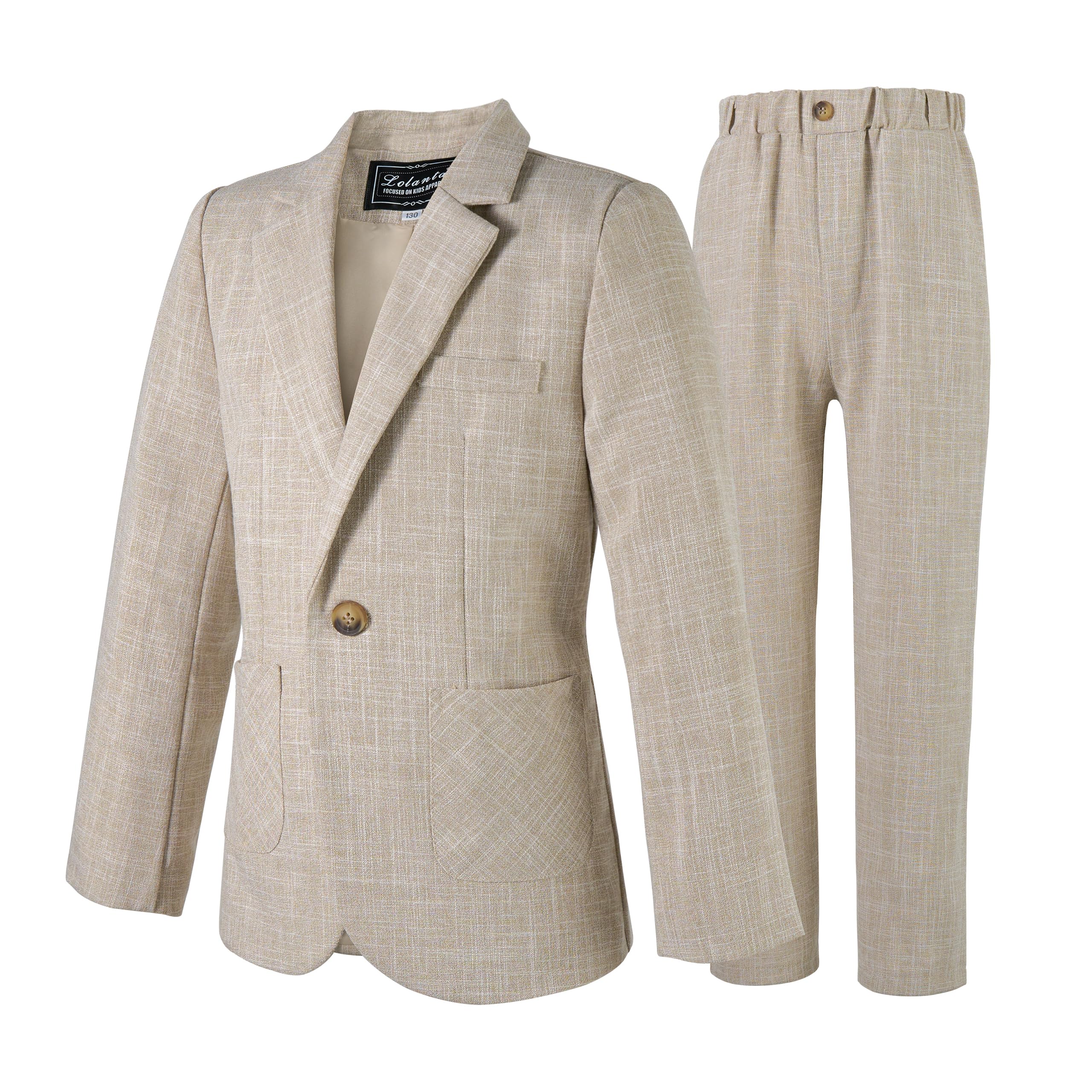 LOLANTA Abito Elegante da Cerimonia per Bambino, Completo Giacca e Pantaloni per Bambino, 3-13 Anni