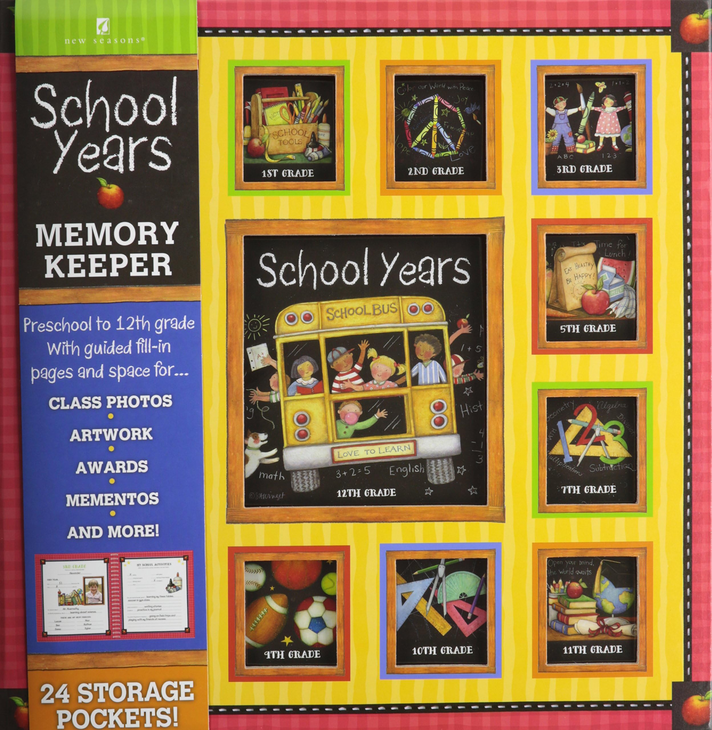 School Years Memory Keeper: Illustrations by SUSAN WINGET Hardcover – April 15, 2013
