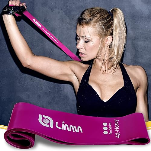 Miniatura 3 de Limm Resistance Loop Exercise Bands - Set of 3 Bands for Working Out with Instruction Guide & Carry Bag - Mini Resistance Bands for Home Workouts,
