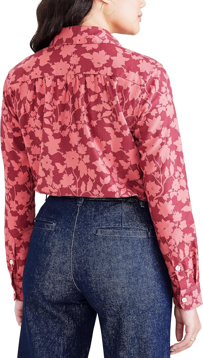 Dockers Womens Regular Favorite Long Sleeve Collared Shirt - Image 2