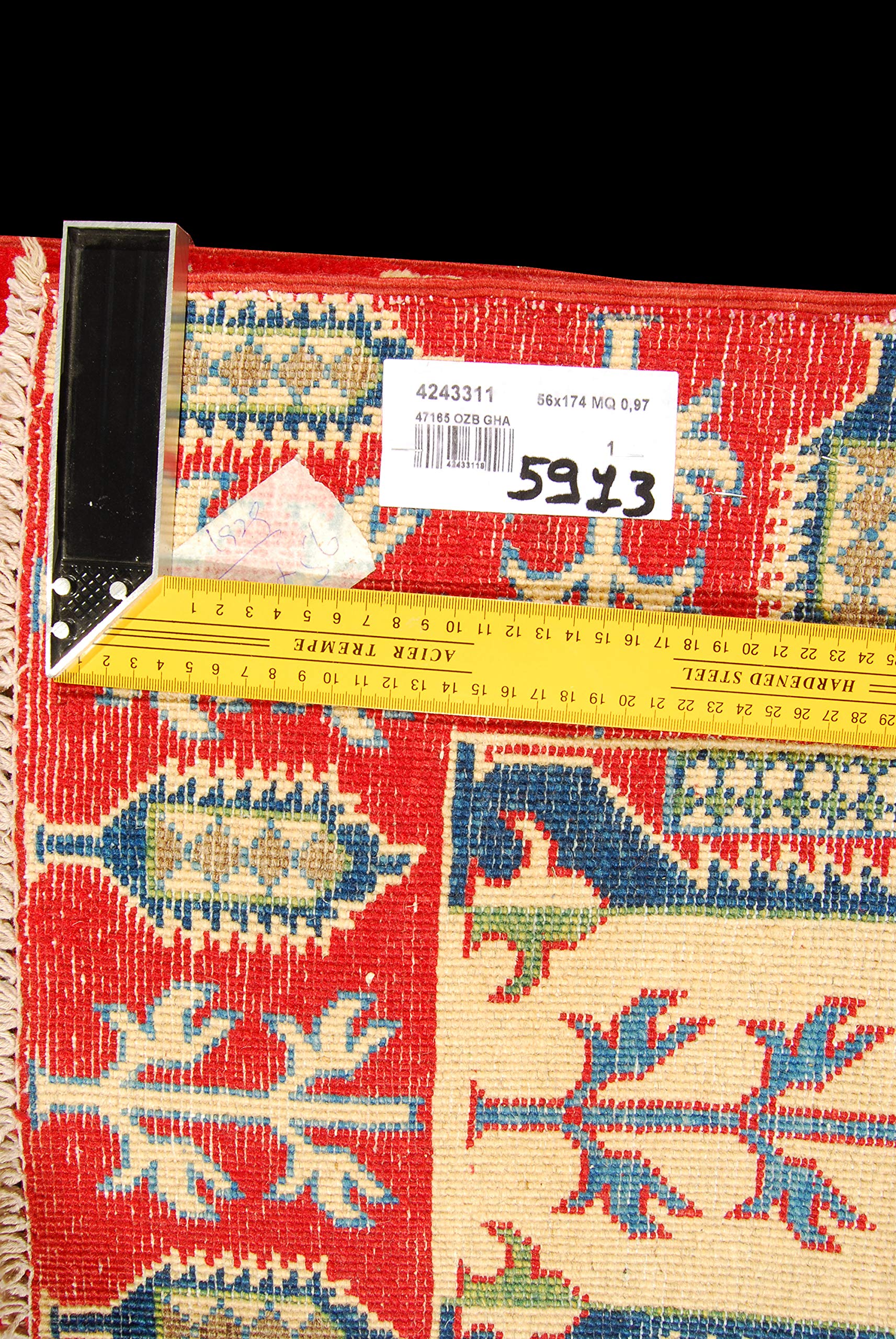 Tappeto Afgani Pakistan Carpet Tapis Teppich Alfombra Rug Ghazni 174x56 CM