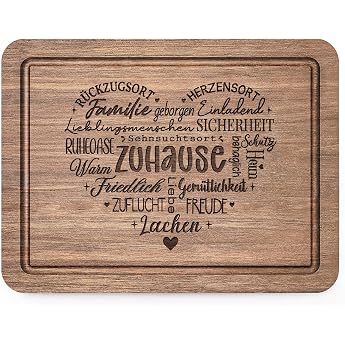 Housewarming Gift Wooden Housewarming Gift Chopping Board Housewarming Gift Home Gift New Home Gift 29 x 22 x 1.5 cm