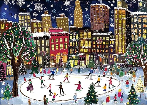 Miniatura 12 de Rompecabezas de escena de café de otoño para adultos, 500 piezas, colorido rompecabezas de calle con letras en la parte posterior, rompecabezas