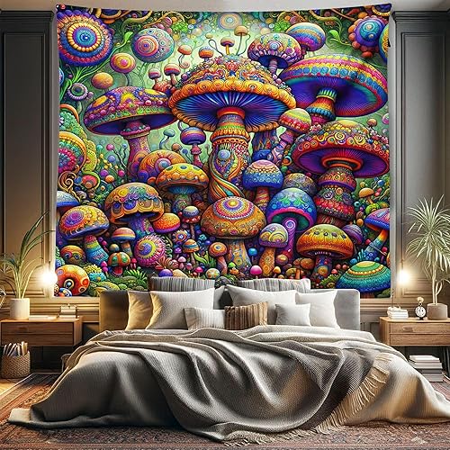 Miniatura 171 de Ambesonne Tapiz de naturaleza, silueta de oso salvaje en el bosque de la selva en la noche oscura, ilustración para colgar en la pared para Verde