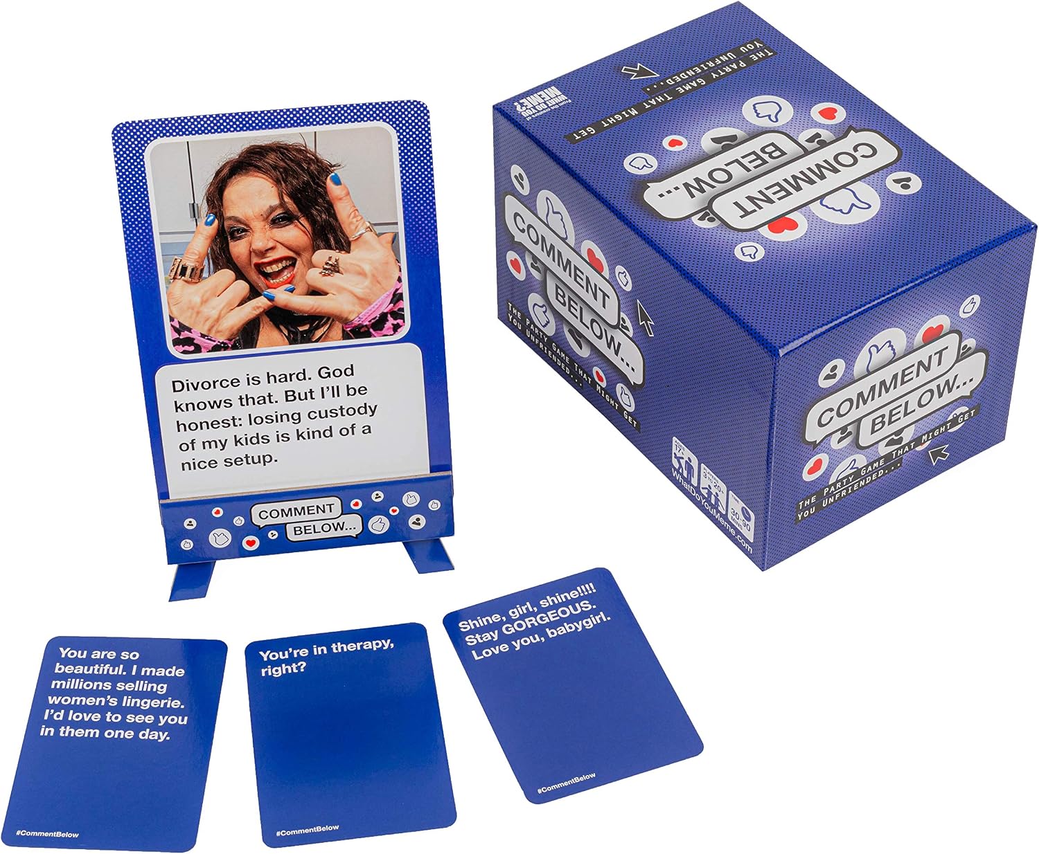 WHAT DO YOU MEME? Comment Below - Party Game