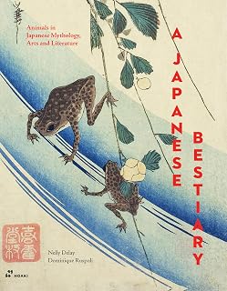 Japanese Bestiary: 28 Animals in Mythology, Art & Literature by Hokusai, Hiroshige | Fox, Crane, Dragonfly