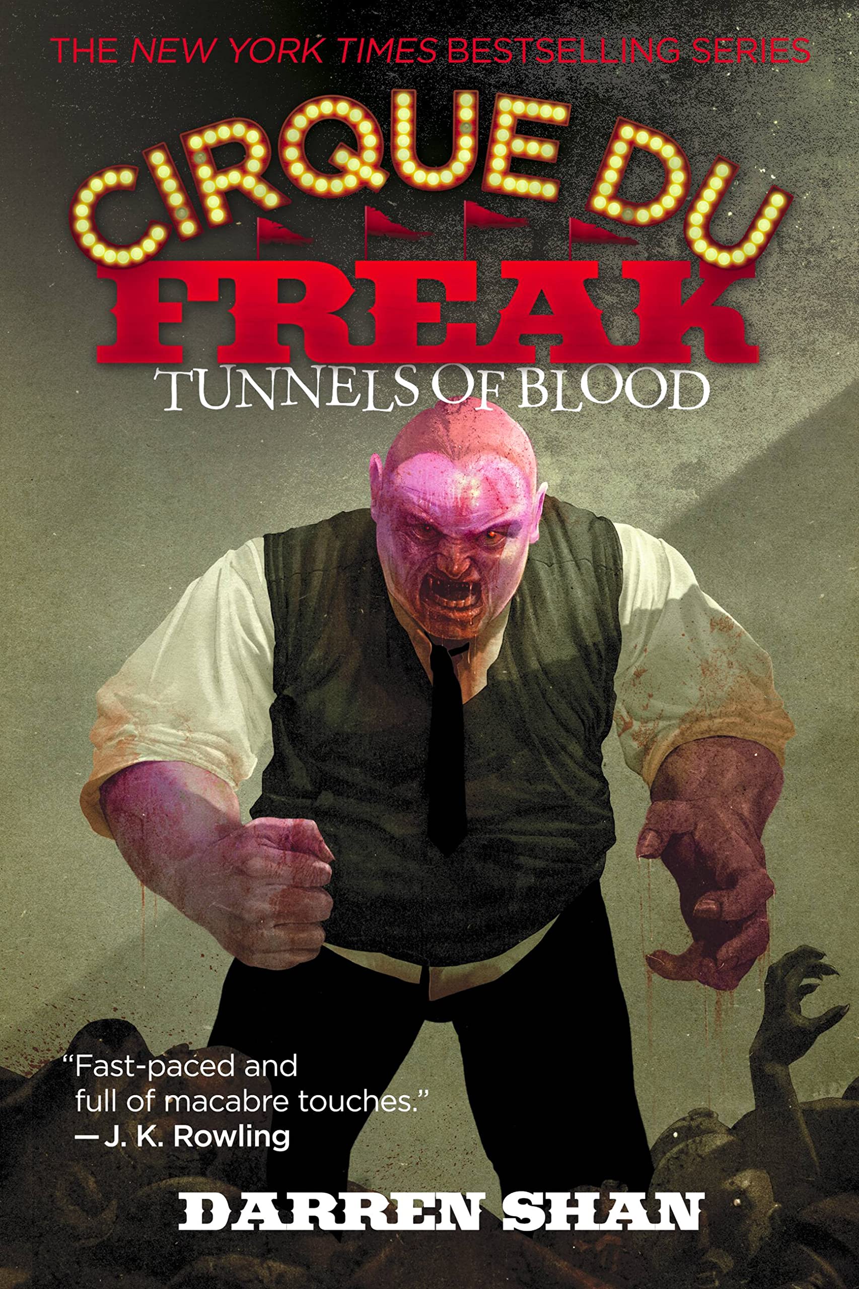 Cirque Du Freak: Tunnels of Blood: Book 3 in the Saga of Darren Shan Paperback – April 1, 2003