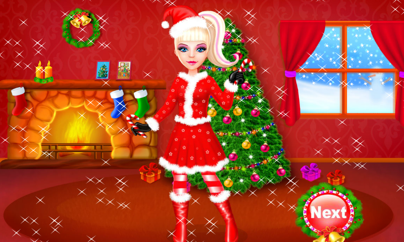 Mia Christmas Dress Up