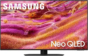 Samsung 55-Inch Class Neo QLED 4K QN90F Series, Vision AI, Mini LED Smart TV (2025 Model, 55QN90F) Neo Quantum HDR+, Object Tracking Sound+ w/Dolby Atmos, Glare Free, Gaming Hub, Alexa Built-in