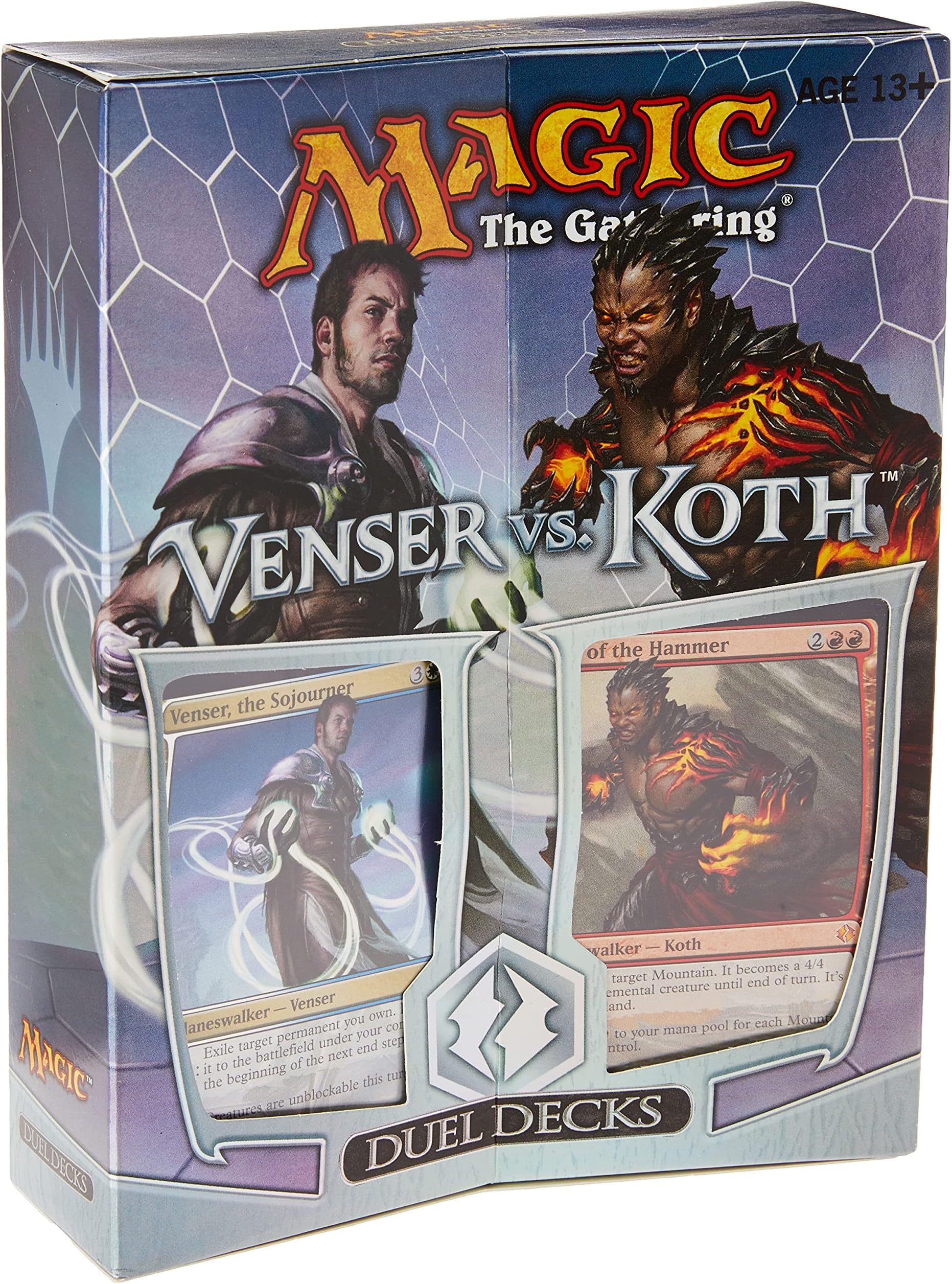 Magic The Gathering: MTG Duel Decks: VENSER VS KOTH (Two 60 Card Decks)