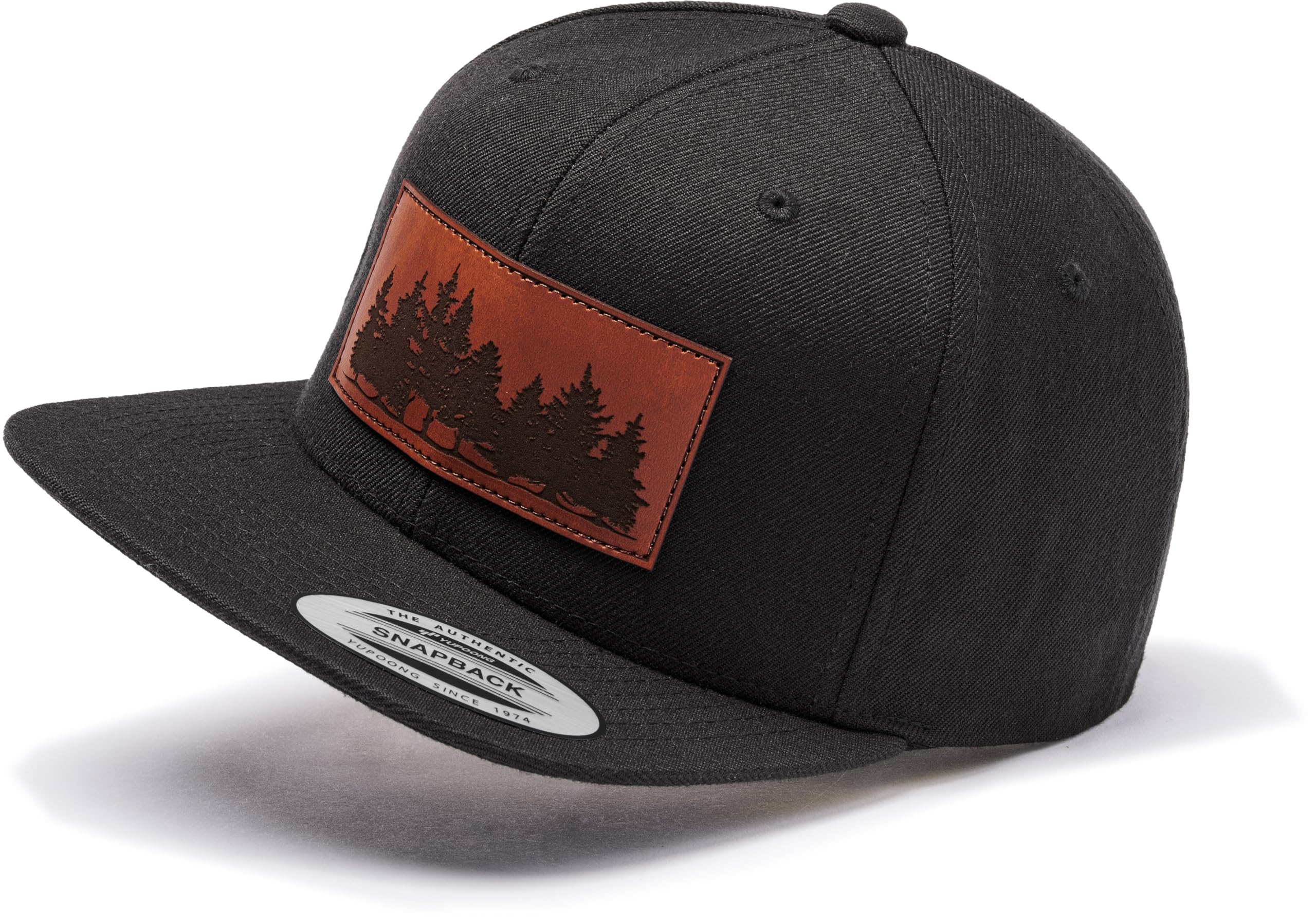 Berretto da uomo Flexfit Snapback: Woodland – Kappi per gli amanti della natura, da baseball, da donna, per attività all'aria aperta, foresta, arrampicata