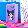 Hello Kitty Pencil Case Girls Pencil Case Filled with School Supplies Colouring Pencils Felt Pens and Much More Cinnamoroll Kuromi Sanrio Gift Idea (Multicoloured Kuromi)