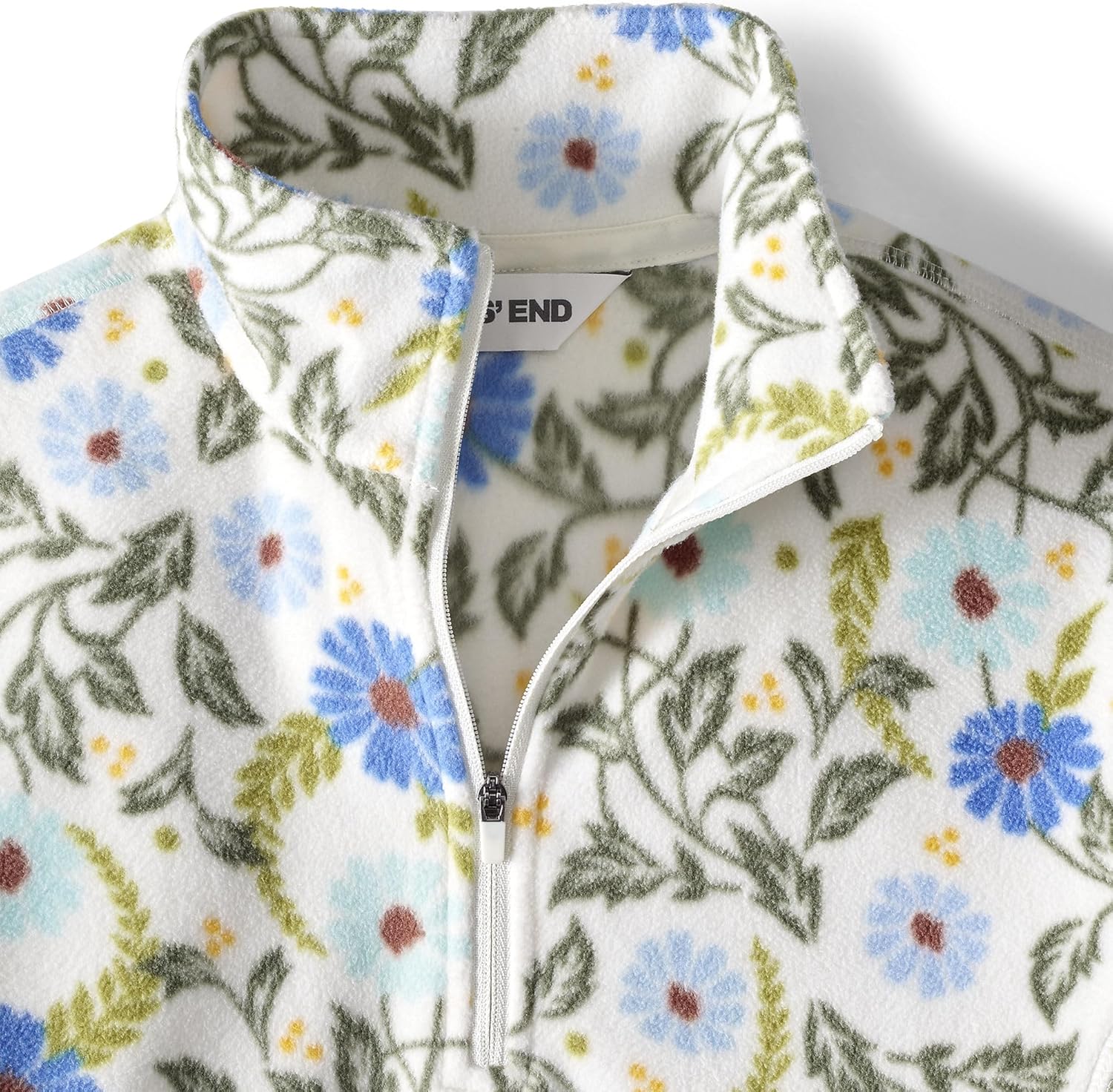 Lands' End Anyweather Fleece Quarter Zip Pullover - Image 4