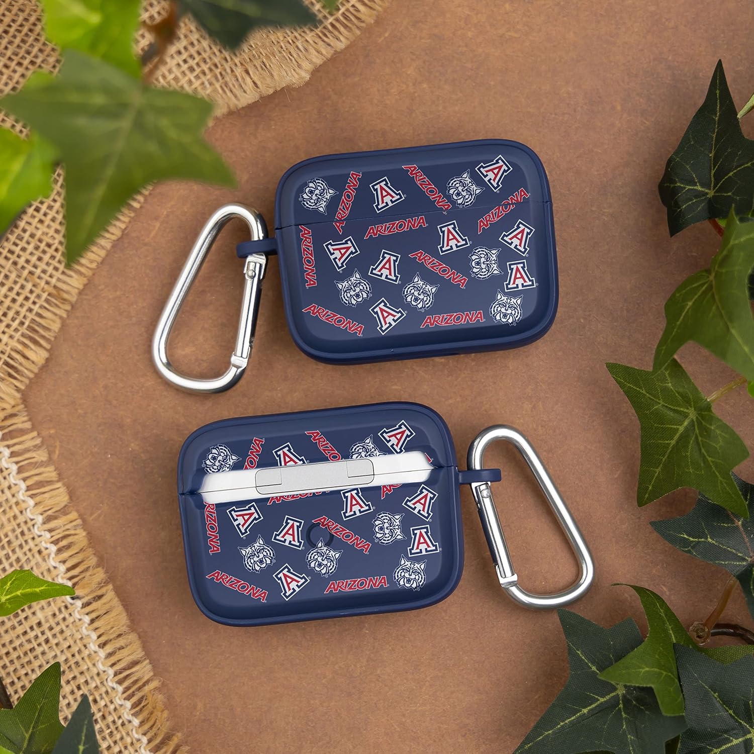 Affinity Bands Arizona Wildcats HDX Case Cover Compatible with Apple AirPods Pro 1 & 2 (Select)