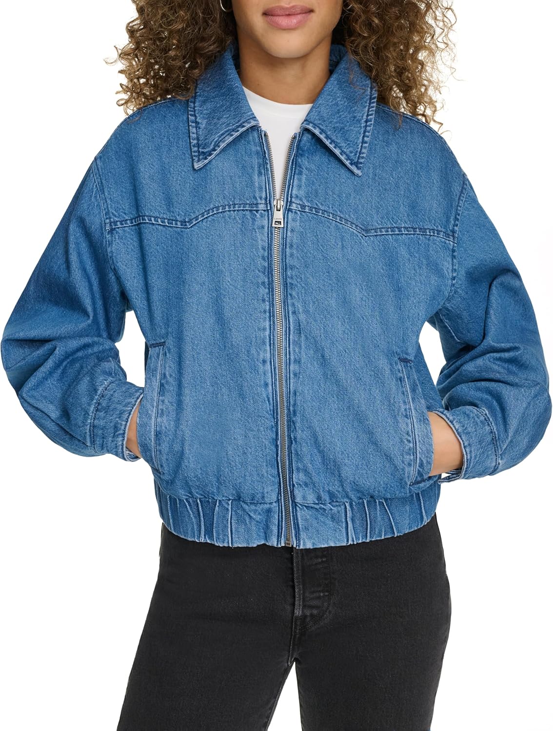 Levi's Women's Western Denim Bomber