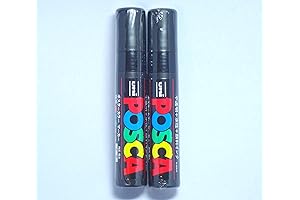 Uni Posca Paint Marker PC-17K Black - The Ultimate Writing Instrument for Artists and Creatives