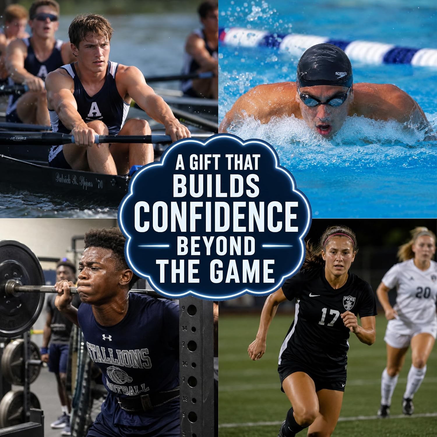 Athlete Mindset & Motivation Cards | Gifts for Athletes, Teens, Coaches | Gifts for Athletes, Coaches & Parents | Deck For Sports & Training | Motivation Cards & Mindset Decks | 50 Cards