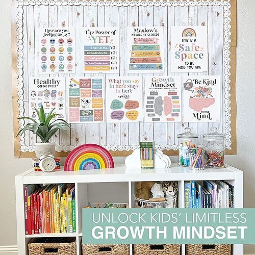 Miniatura 5 de Hadley Designs 9 pósteres de salud mental para el aula, consejero escolar, oficina, decoración de oficina, terapia de salud mental, carteles de