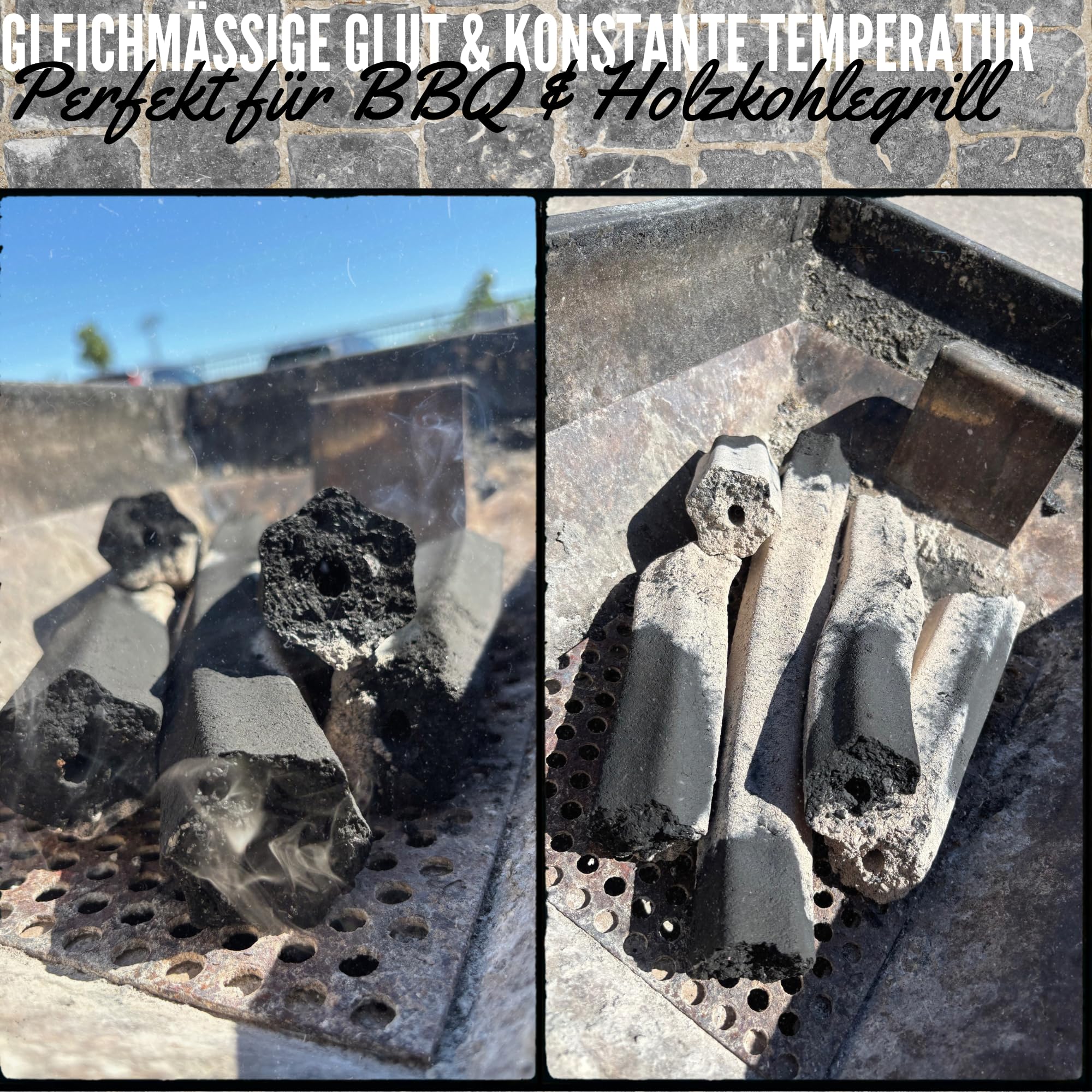 Bricchetti di nocciola 16 kg – combustibile naturale puro dalla Turchia – poca cenere, forte calore, lunga durata – senza additivi