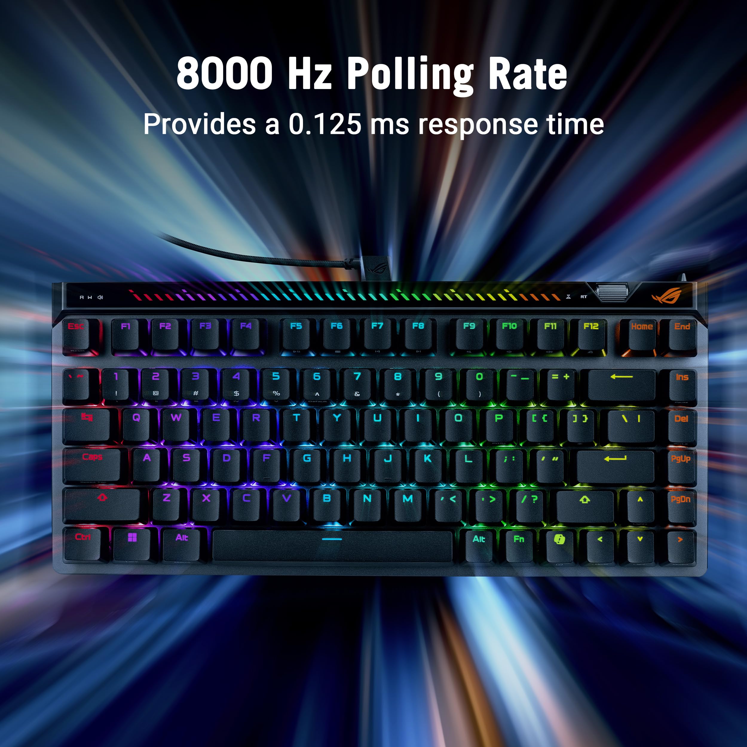 Amazon.com: ASUS ROG Falchion Ace 75 HE Wired Analog/Hall Effect
