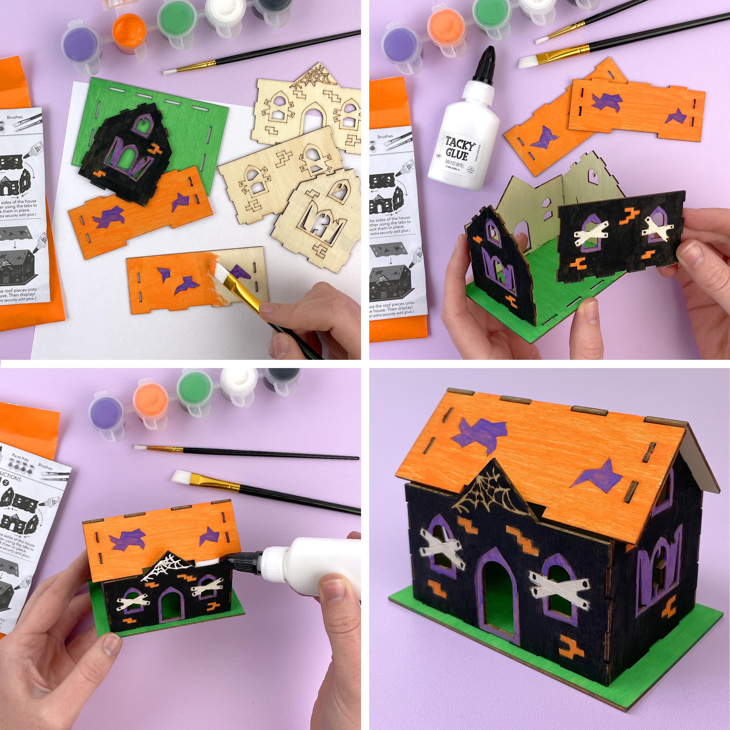 Coffin Of Crafts Calendario dell'Avvento di Halloween 2026 - Artigianato di Halloween per bambini | 13 Spooky Crafts - Kit di decorazioni artistiche per Halloween, per ragazzi e ragazze