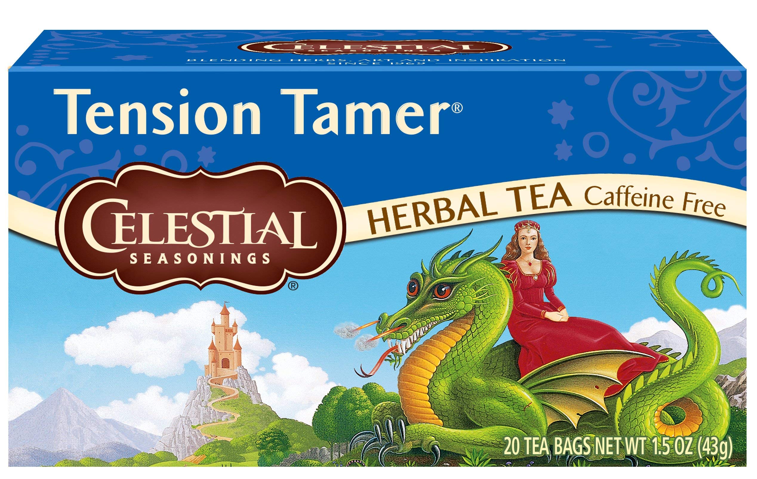 Tension Tamer, Caffeine Free Herbal Tea, 20 Tea Bags