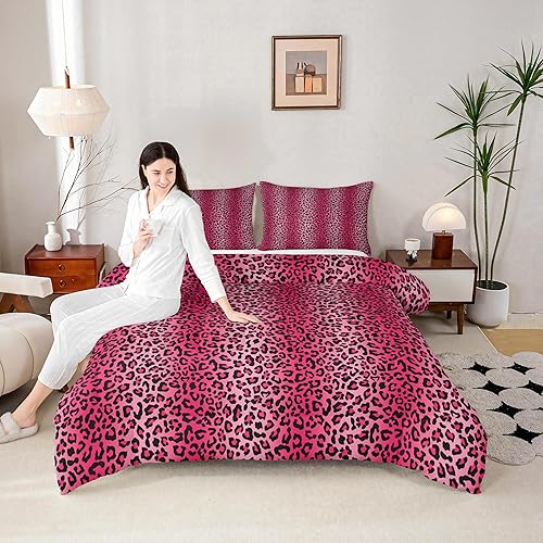 Miniatura 251 de Castle Fairy Juego de ropa de cama con estampado de cebra, tamaño matrimonial, juego de edredón de animales de África y vida silvestre, juego