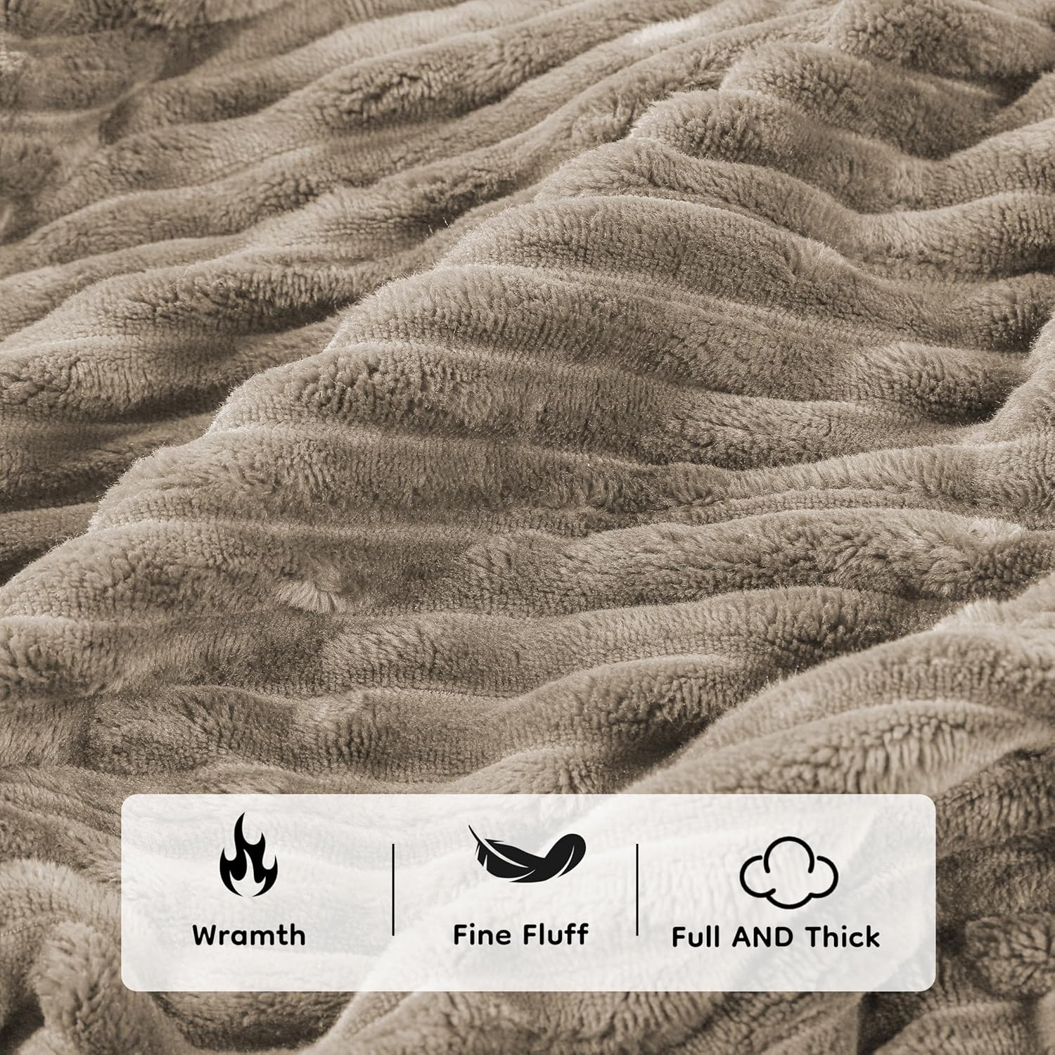 Electric Heated Blanket Queen Size 84" x 90", Soft Flannel Heating Blanket, 10 Heating Levels, 1-12 H Auto Shut Off, Dual Controllers, Breathable Warm and Washable for Bed, Camel - Image 3