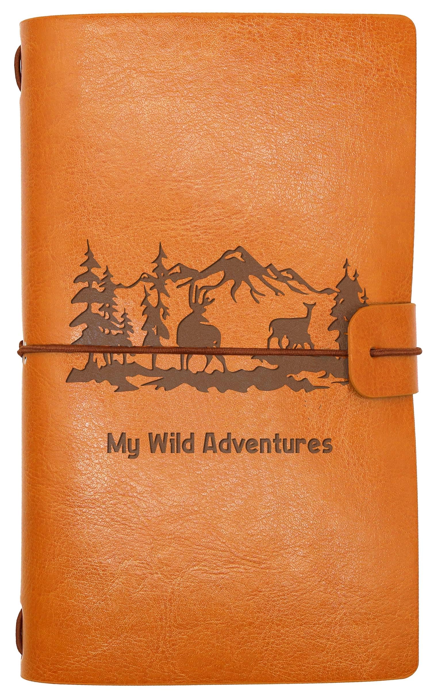 Recuerdos de viaje inolvidables con el libro My Wild Adventures para celebrar una bonita jubilación