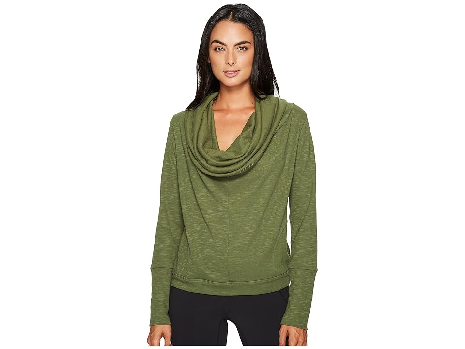 

Lucy Dream Maker Pullover (Rich Olive) Women's Long Sleeve Pullover