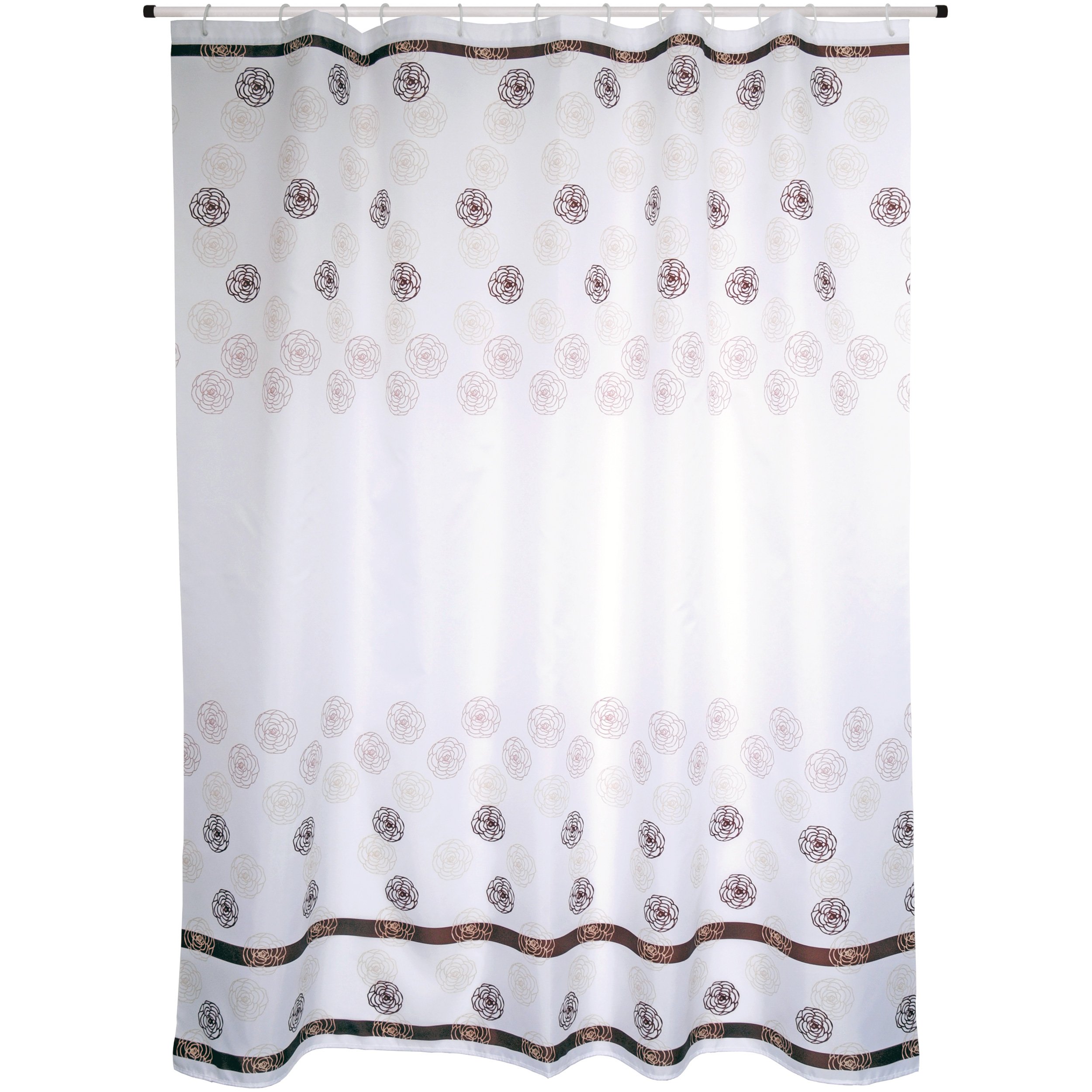 MSV "Premium Kaya Polyester Shower Curtain, Multi-Colour, 180 x 200 cm