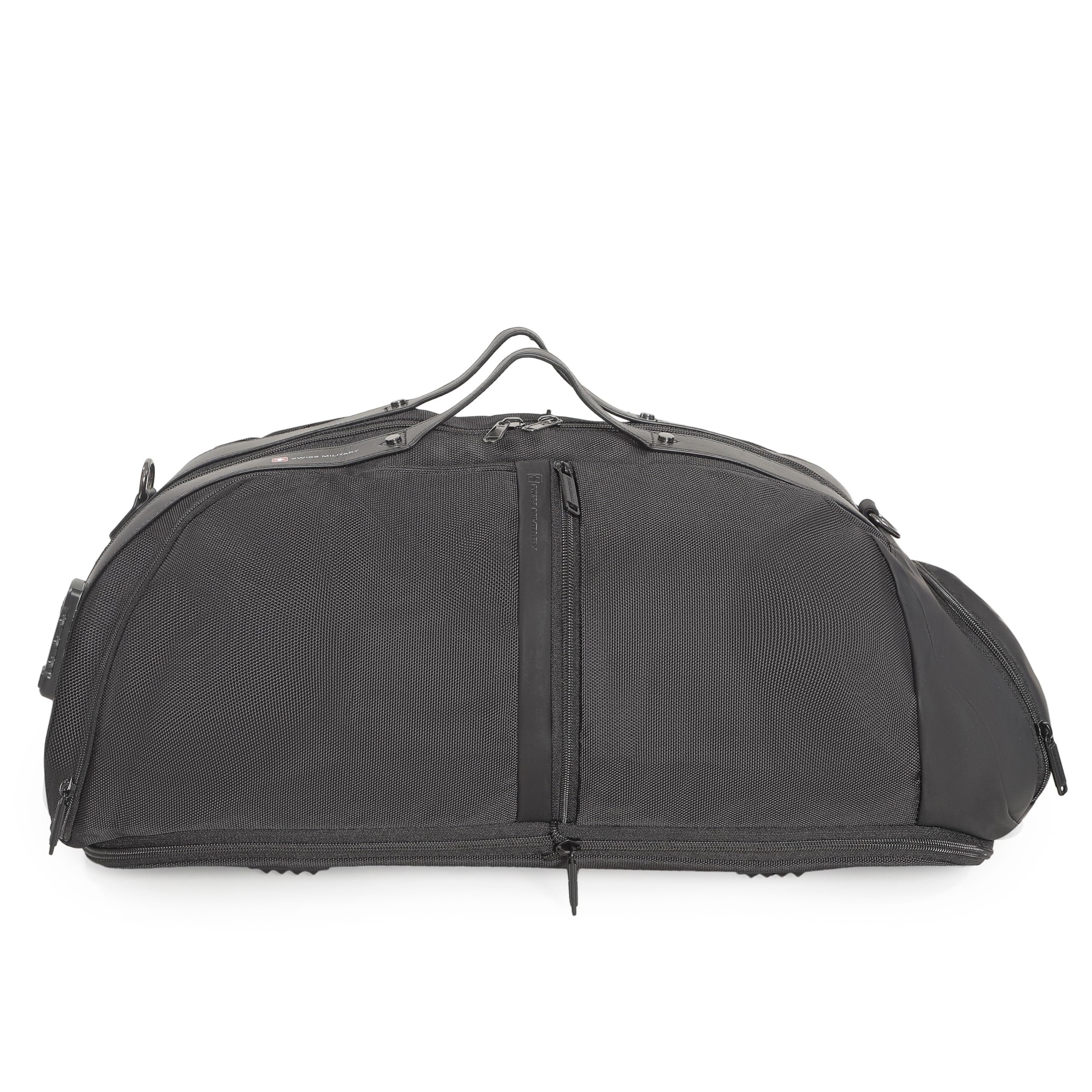 Gallium Lightweight Premium 61L Expandable Duffle Bag with Shoe Compartment, TSA Lock, Quick Access Pocket, Travel-Friendly Polyester Duffel for Men & Women – Black-image-46
