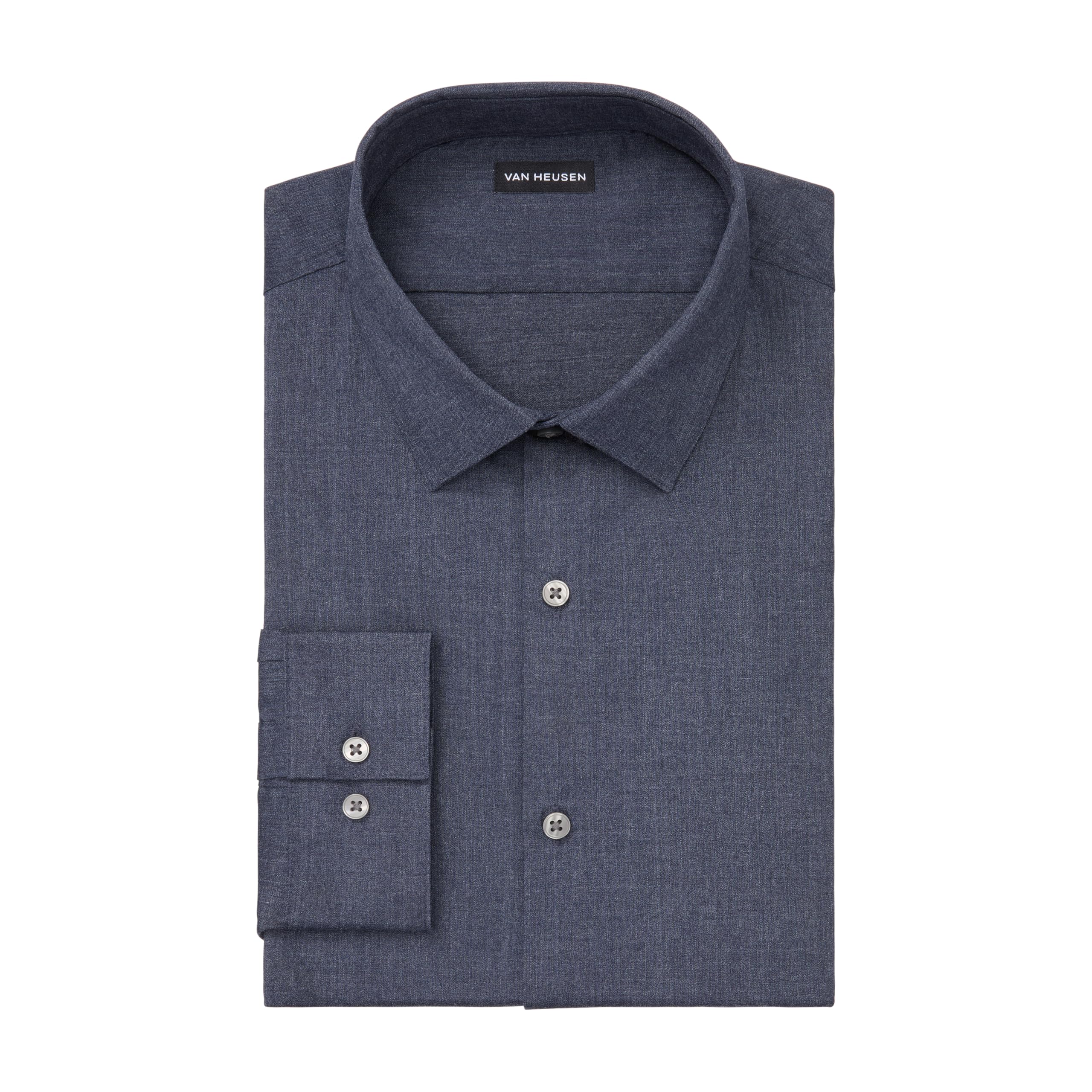 Van Heusen Men's Fit Dress Shirt Comfort Performance Stretch (Big and Tall)