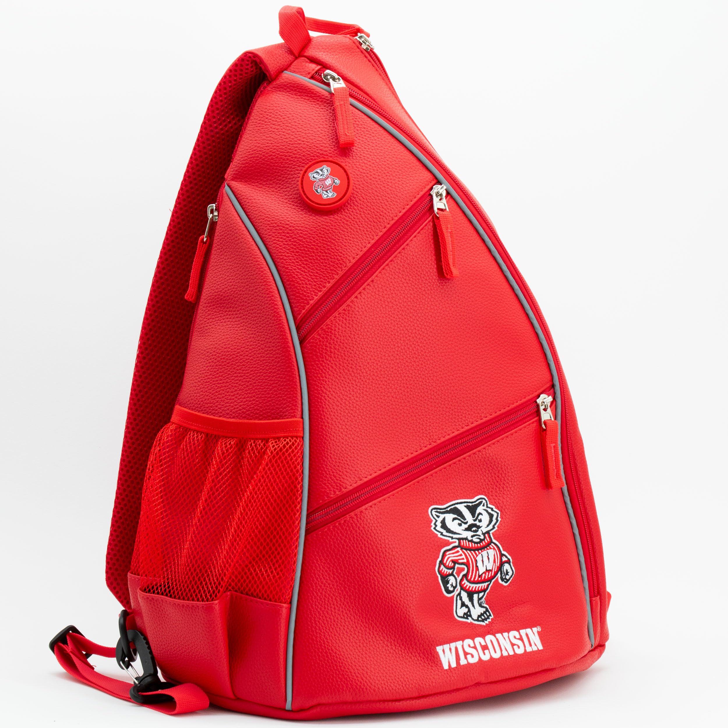 Team Golf Mochila de piel sintética, varios colores del equipo, grande