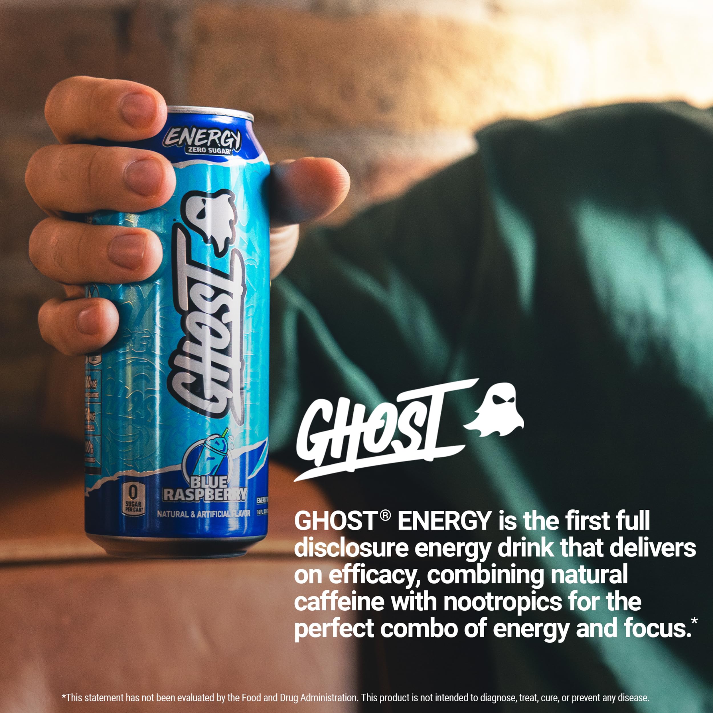 ghost l carnitine Amazon.com : GHOST Energy Drink - 12-Pack, Blue Raspberry, 16oz Cans -  Energy & Focus & No Artificial Colors - 200mg of Natural Caffeine, L- Carnitine & Taurine