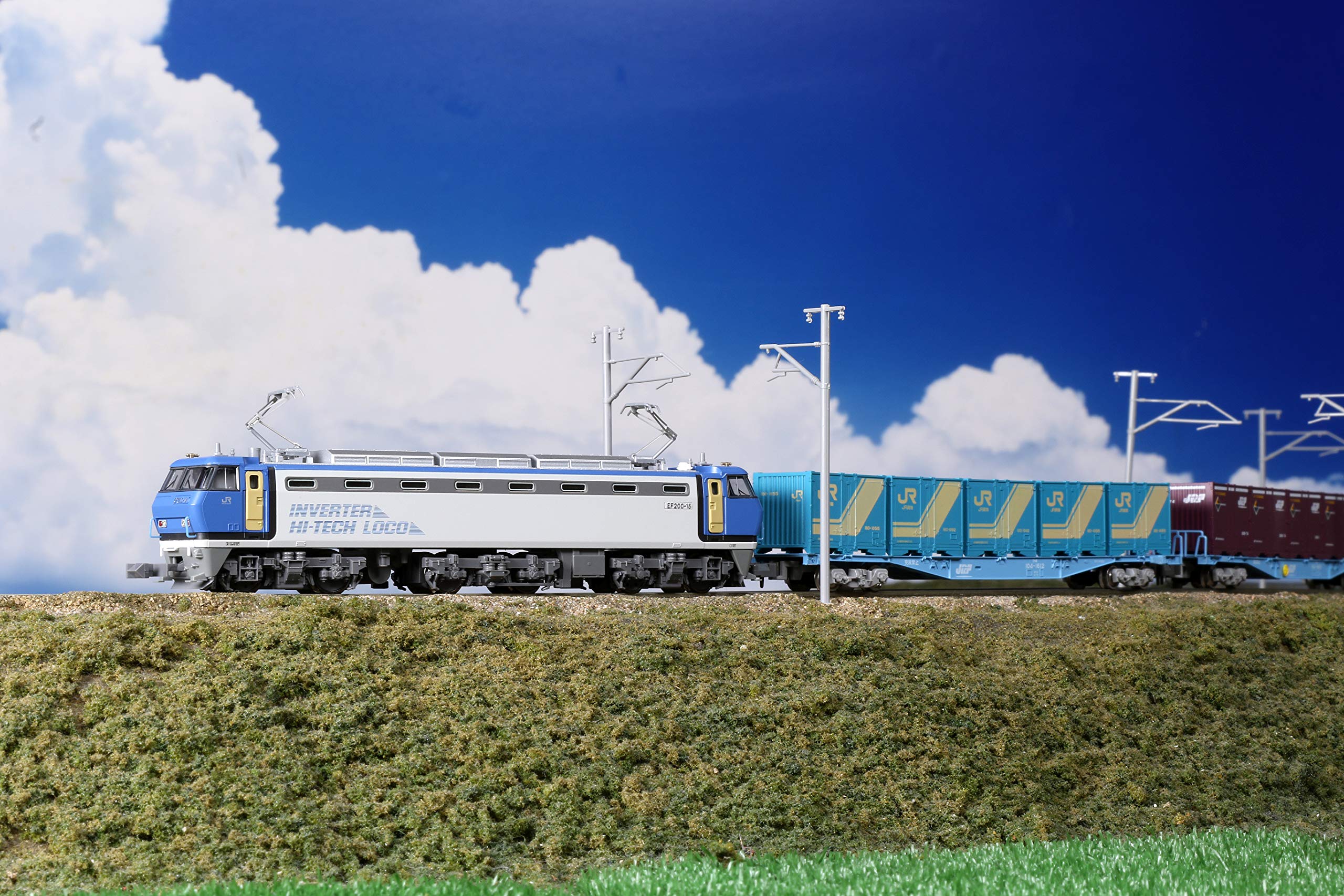 Amazon | KATO Nゲージ EF200 登場時塗装 3036-2 鉄道模型 電気機関車  