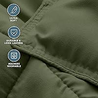 Vista 150 de Bare Home Comforter Set - King/California King Size - Ultra-Soft - Goose Down Alternative - Premium 1800 Series - All Season Warmth