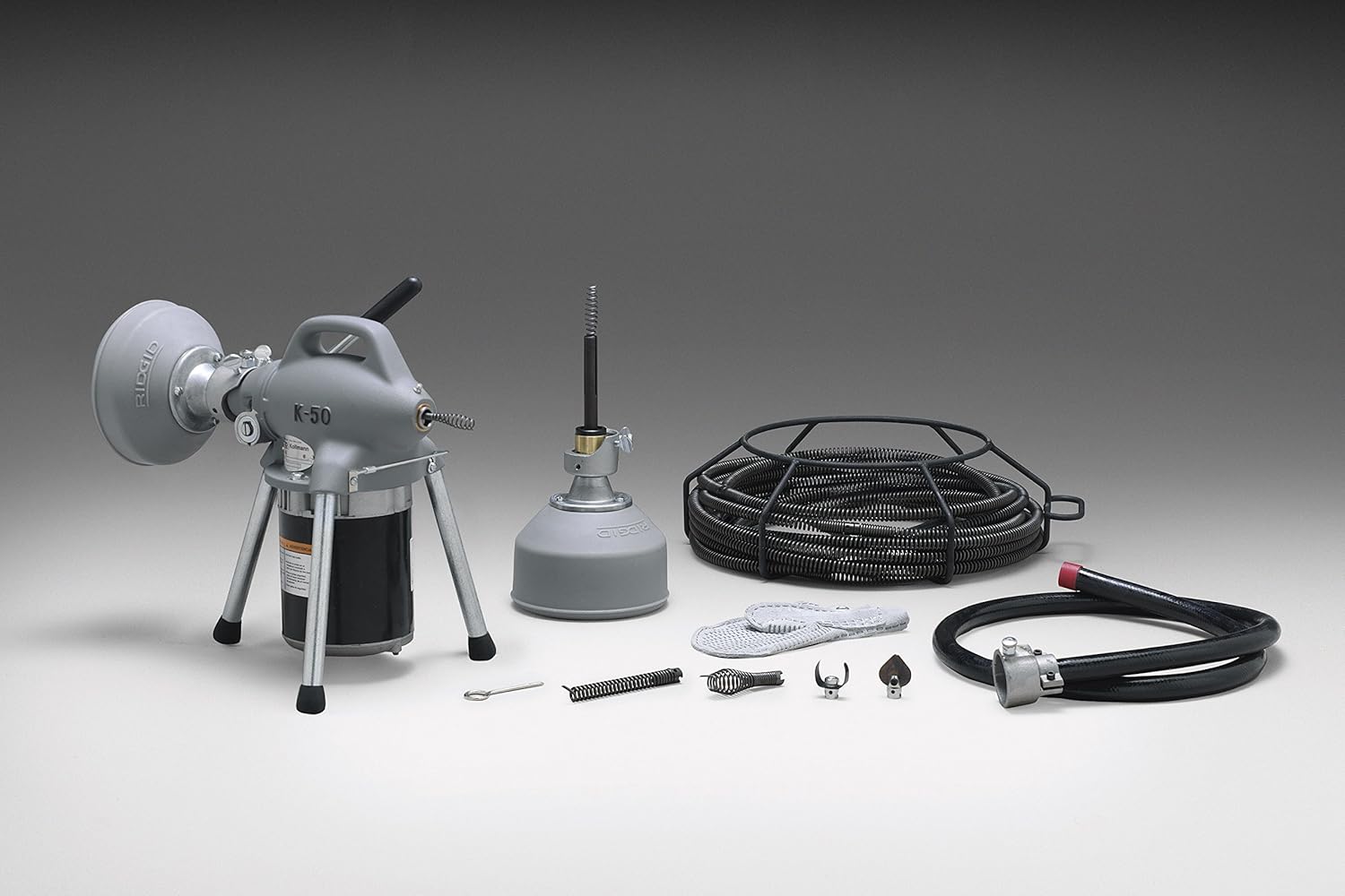 Hottest Sales RIDGID 58920 K-50 Sectional Machine, Sectional Drain Cleaning Machine (Sectional Cable Sold Separately – Machine Only No Accessories)