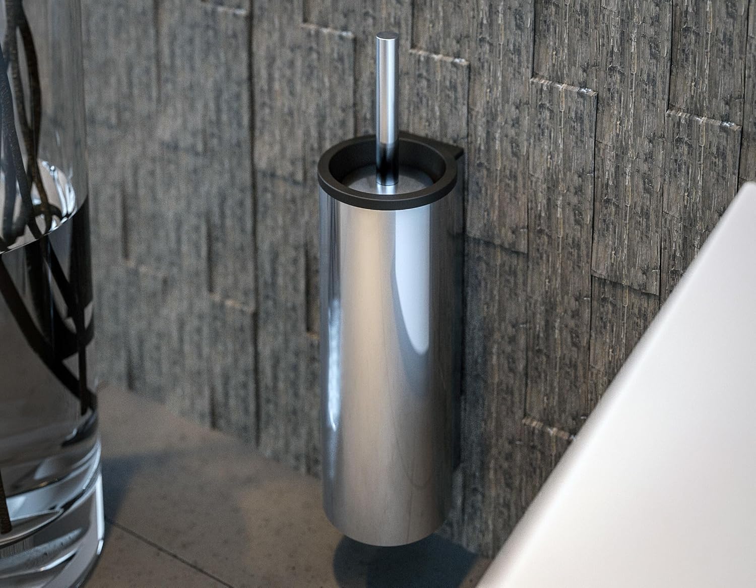 Keuco Plan 14964010100 Toilet Brush Holder Chrome-Plated