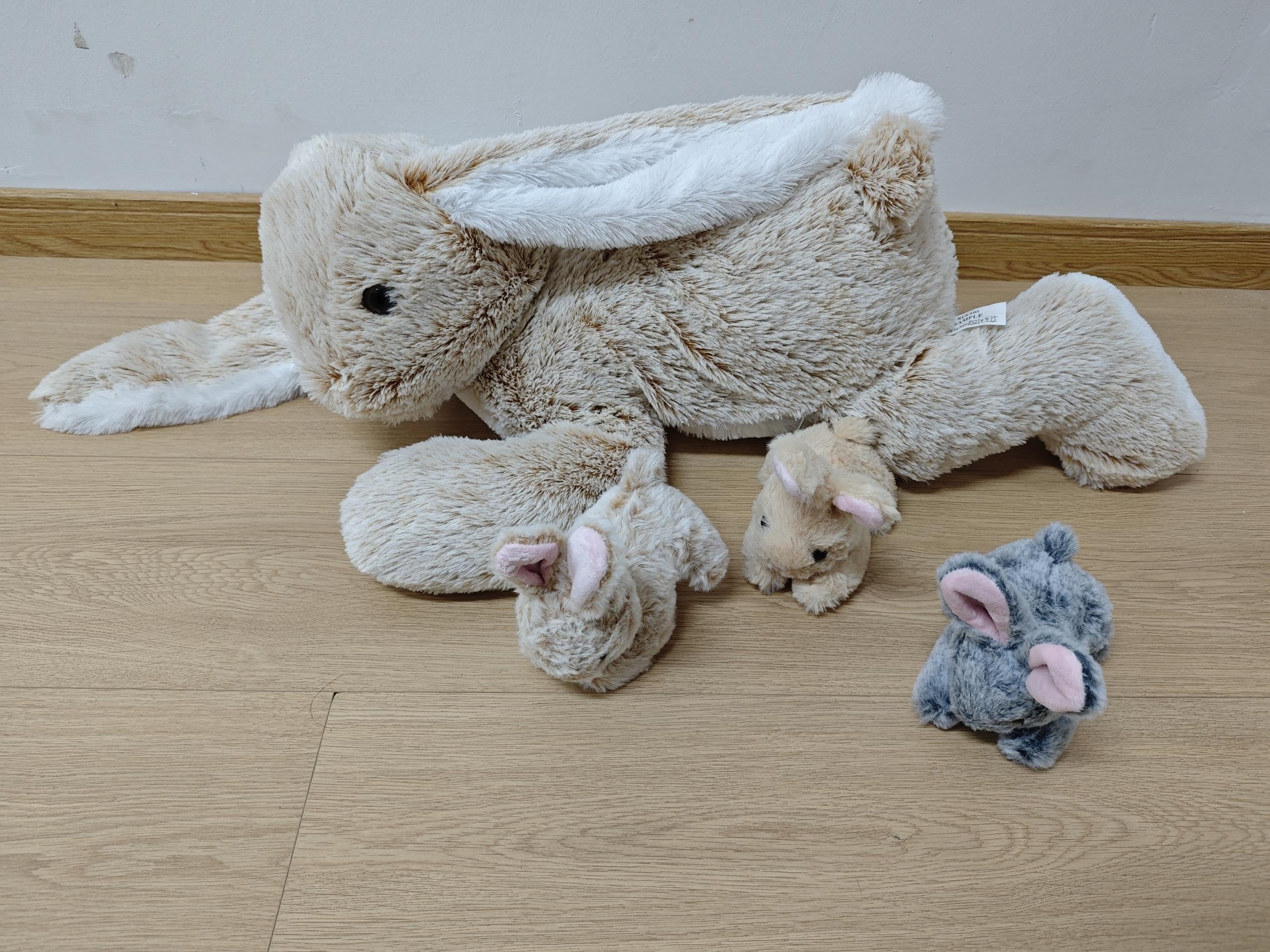 MorisMos Big Bunny Teddy with Baby Inside