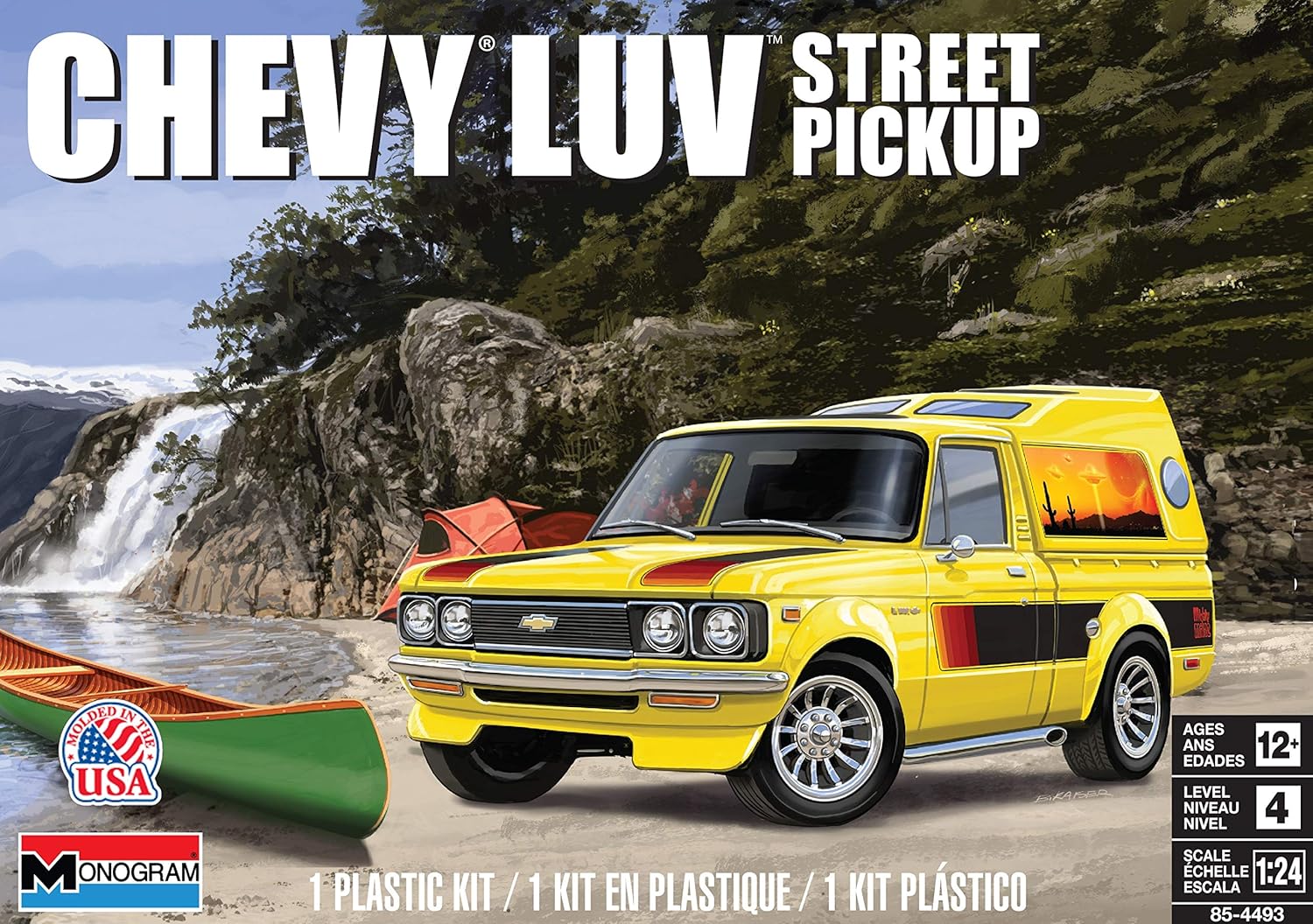 Amazon REVELL USA LLC プラモデルキット シボレーLUVストリートピックアップトラック プラモデル 通販