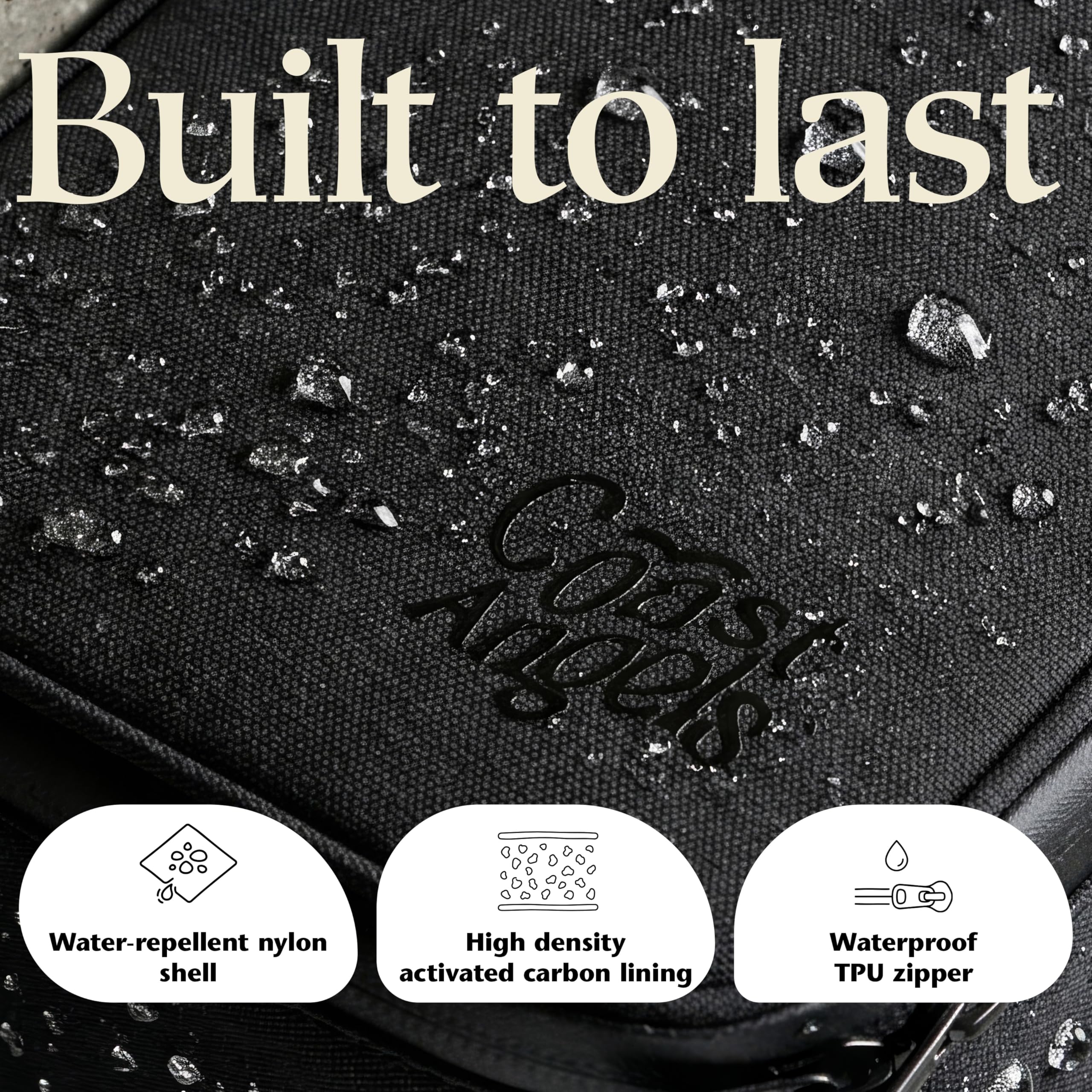 Torba na zapachy z zamkiem – Szczelny pojemnik z zamkiem szyfrowym do domu, podróży i na prezent