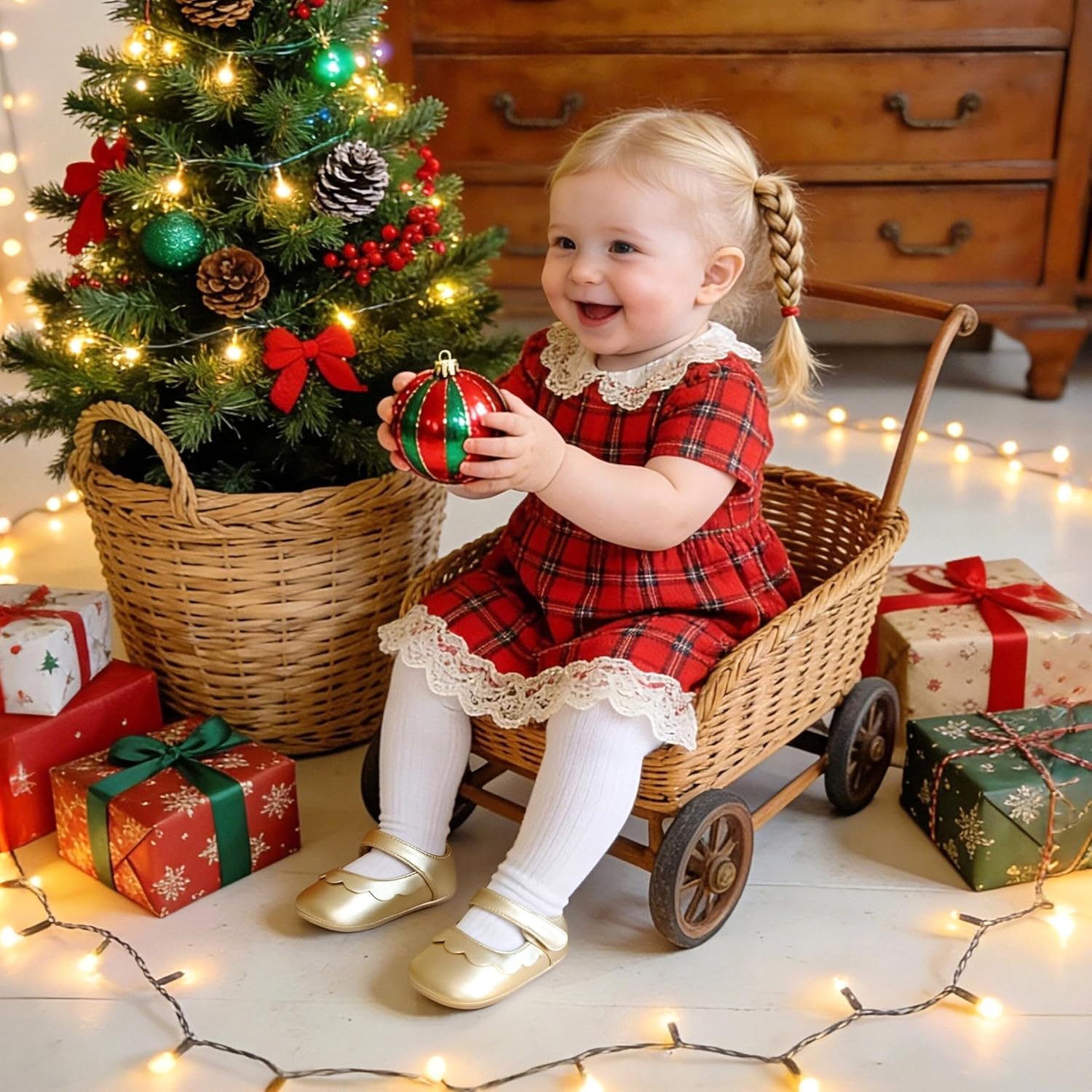 Soft Sole Baby Shoes - Infant Baby Walking Shoes Moccasins Rubber Sole Crib Shoes - Image 2