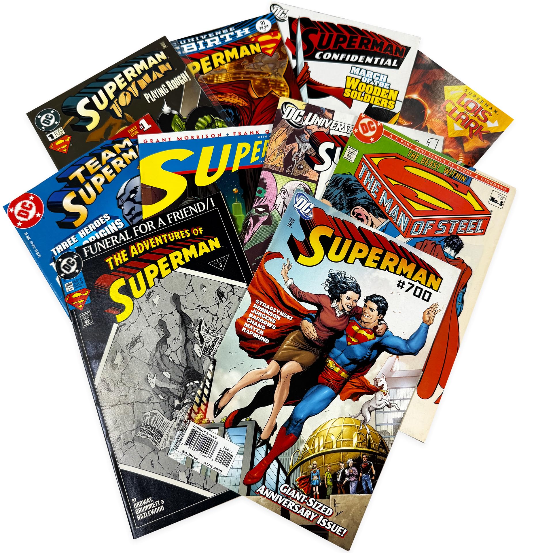 Amazon.com: DC Superman Ultimate Comic Book Value Gift Set- 10