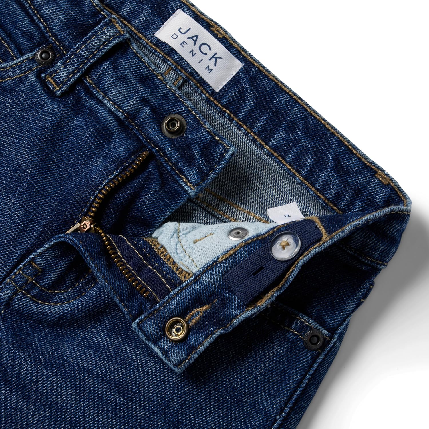 Boys Medium Wash Jeans | Appaman Janie and Jack ジーンズStraight Jean in Kingsley Washベビーボーイ。