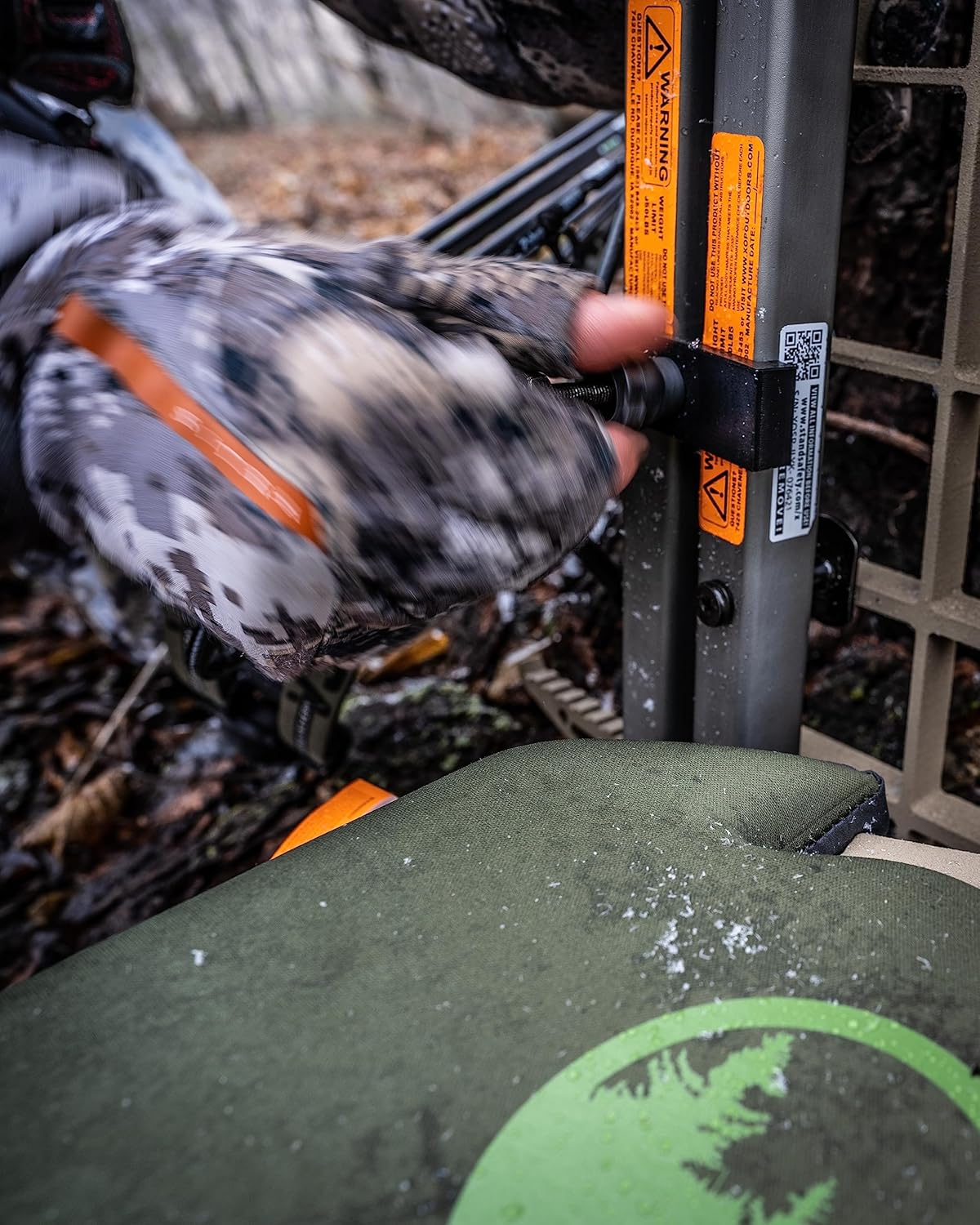 XOP J Hook Climbing Stick Carrying System (Set of 2) - Tree Steps Transport and Carrying System - Versatile Climbing Stick Attachment Hook - 2 Pack