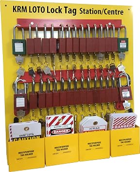 LOTO Lock Tag Center/Station with material