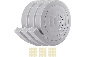 moonoom 3 Pcs Window Air Conditioner Foam Weather Seal Tape